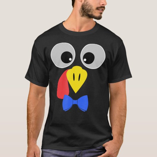 マッシュドおもしろいポテト栄養事実感謝祭 Tシャツ (正面)