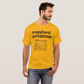 マッシュポテトの栄養情報 Tシャツ (正面フル)