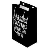 マッシュポテトを使って私におもしろいやった スモールペーパーバッグ (正面アングル)