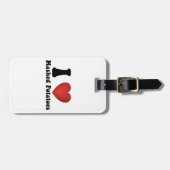 マッシュポテト大好き感謝祭ディナーギフト ラゲッジタグ (正面横)