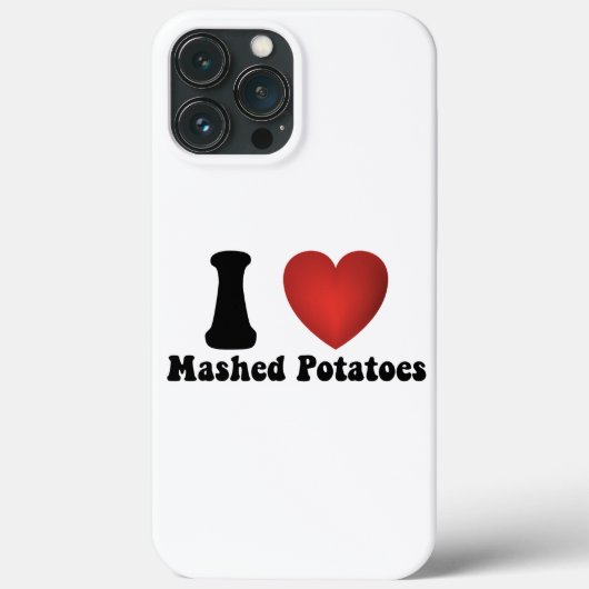 マッシュポテト大好き 感謝祭ディナーのプレゼント Case-Mate iPhoneケース (裏面)