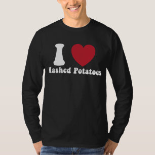 マッシュポテト大好き 感謝祭ディナーのプレゼント Tシャツ