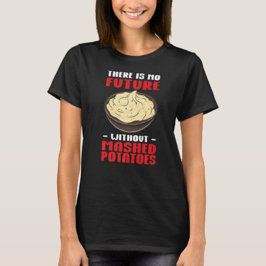 マッシュポテト感謝祭 Tシャツ (正面)