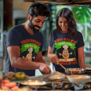 マッシュポテト素晴らしの贅沢ユニセックス Tシャツ