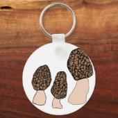 マッシュルームおもしろい菌カスタマイズIT キーホルダー (正面)