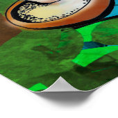 マッシュルームとカタツムリ ポスター (角)