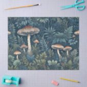 マッシュルームとシダ 薄葉紙 (クラフト)