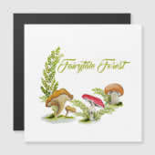 マッシュルームのおとぎ話の森の水色セット (正面/裏面)