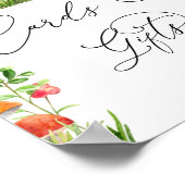 マッシュルームのウッドランド自然カードとギフト ポスター (角)