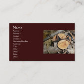 マッシュルームの名刺（カップ） 名刺 (正面)