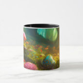 マッシュルームの妖精のリングクラシックオンMug マグカップ (中央)