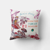 マッシュルームの子の子のシャワーベビー状態 クッション (裏面)