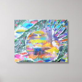 マッシュルームの扉 キャンバスプリント