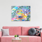 マッシュルームの扉 キャンバスプリント (インサイチュ (リビング))