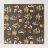 マッシュルームの盛り合わせ ジグソーパズル (横)