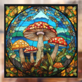 マッシュルームの窓が引き付く ウィンドウサイン (シート2)