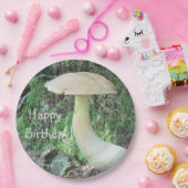 マッシュルームインザフォレスト誕生日 ペーパープレート (パーティー)