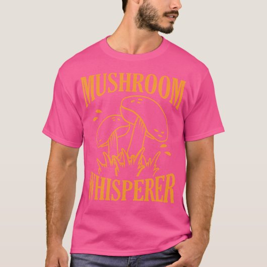マッシュルームウィスパーラー菌学者モレル狩り愛好家 Tシャツ (正面)