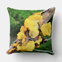 マッシュルームウィッチバター菌糸体イエロー クッション