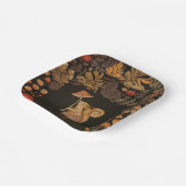 マッシュルームウッドランドリス ペーパープレート (傾斜あり)