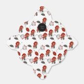 マッシュルームウッド自然トレイルグリーナリー誕生日パーティー フェイバーボックス (折り畳みなし)