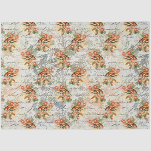 マッシュルームエフェラデザインシリーズ#17 薄葉紙 (正面)