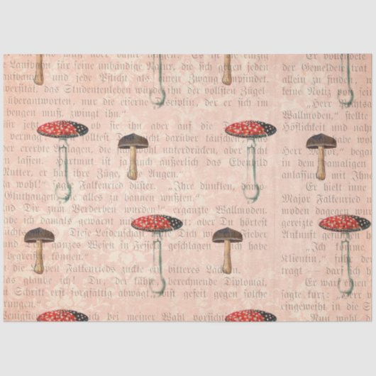 マッシュルームエフェラデザインシリーズ#9 薄葉紙 (正面)