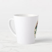 マッシュルームカエル カフェラテマグ (左アングル)