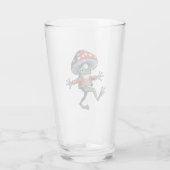 マッシュルームカエル タンブラーグラス (裏面)