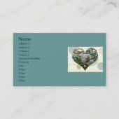 マッシュルームガーデンハート名刺 名刺 (正面)