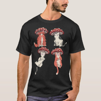 マッシュルームキャットクラブ Tシャツ