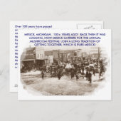 マッシュルームキャピタル、ミシガン州メシック~プロモポストカード ポストカード (正面/裏面)