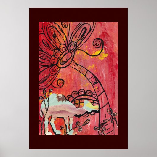 マッシュルームキャメルポスター ポスター (正面)