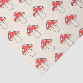 マッシュルームキュートレトロ10代のかわいい名前をカスタムする 薄葉紙 (詳細)