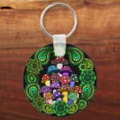 マッシュルームキーチェーン キーホルダー (正面)