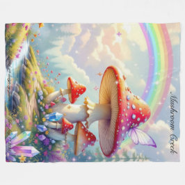 マッシュルームクリークフリースブランケット フリースブランケット