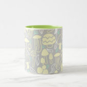 マッシュルームグレークリーム ツートーンマグカップ (中央)