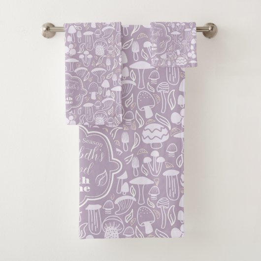 マッシュルームグレークリーム バスタオルセット (インサイチュ)