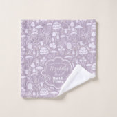 マッシュルームグレークリーム バスタオルセット (ウォッシュタオル)