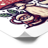 マッシュルームコアサンタ ポスター (角)