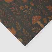 マッシュルームコテージお洒落ーウォーターカラーフォレスト 薄葉紙 (詳細)