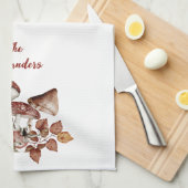 マッシュルームコテージコアウッドランドトースツール キッチンタオル (四つ折り)