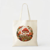 マッシュルームコテージコアトートバッグ トートバッグ (正面)