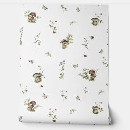 マッシュルームコテージコアフローラハチ 壁紙