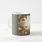 マッシュルームコテージコア コーヒーマグカップ (正面左)