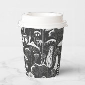 マッシュルームコーヒーカップ 紙コップ (右)