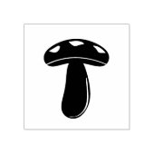 マッシュルームゴム印、ウッドランドゴム印 ラバースタンプ (インプリント)