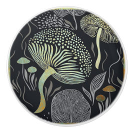 マッシュルームセラミックノブのドアクプル セラミックノブ