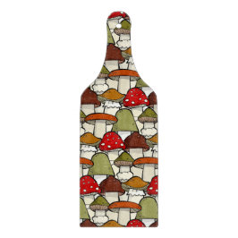 マッシュルームデザイン切削板 カッティングボード