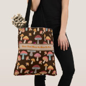 マッシュルームトースツールウッドランドフォレストボホヒッピー トートバッグ (クローズアップ)